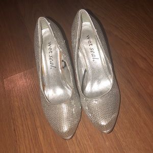 Sparkle wet seal heels!
